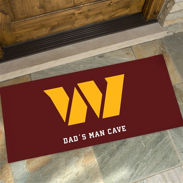 NFL Washington Football Team Personalized Doormats - 33706