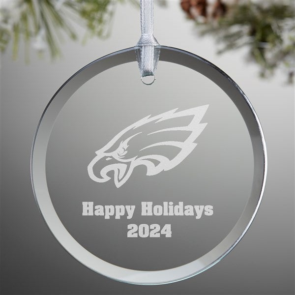 NFL Philadelphia Eagles Personalized Glass Ornaments - 33739