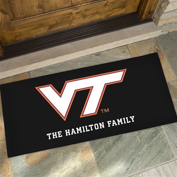 NCAA Virginia Tech Hokies Personalized Doormats - 33752