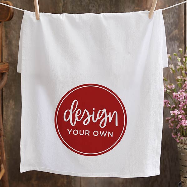Design Your Own Personalized Flour Sack Towels - 33754