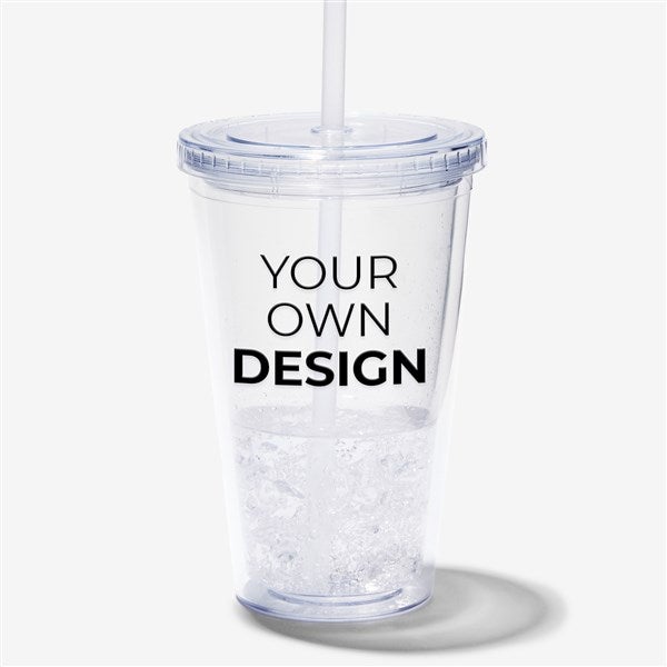 Design Your Own Personalized Tumblers with Straw - 33755