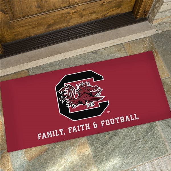 NCAA South Carolina Gamecocks Personalized Doormats - 33762