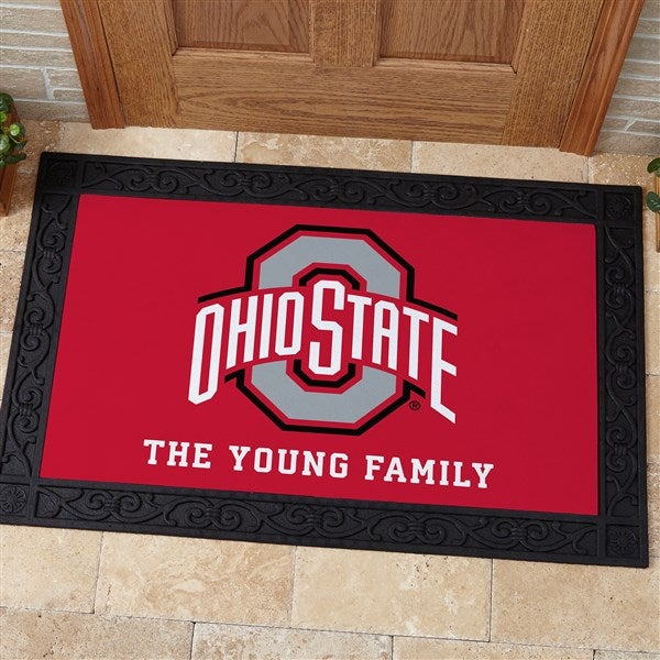 NCAA Ohio State Buckeyes Personalized Doormats - 33765