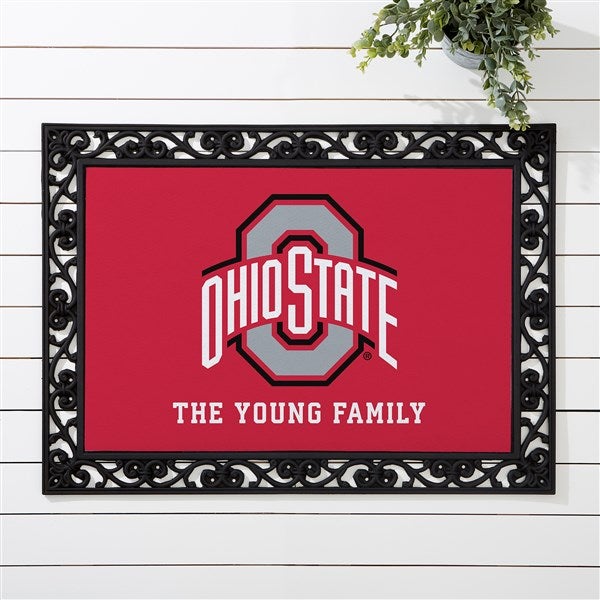 NCAA Ohio State Buckeyes Personalized Doormats - 33765