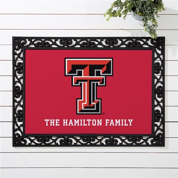 NCAA Texas Tech Red Raiders Personalized Doormats - 33767
