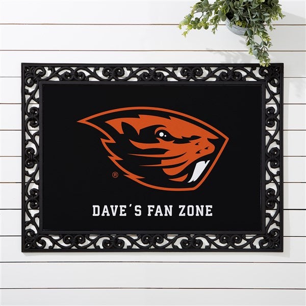 NCAA Oregon State Beavers Personalized Doormats - 33769