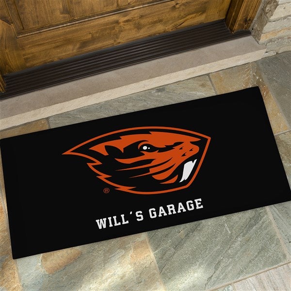 NCAA Oregon State Beavers Personalized Doormats - 33769