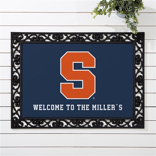 NCAA Syracuse Orange Personalized Doormats - 33770