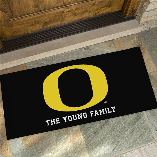 NCAA Oregon Ducks Personalized Doormats - 33771