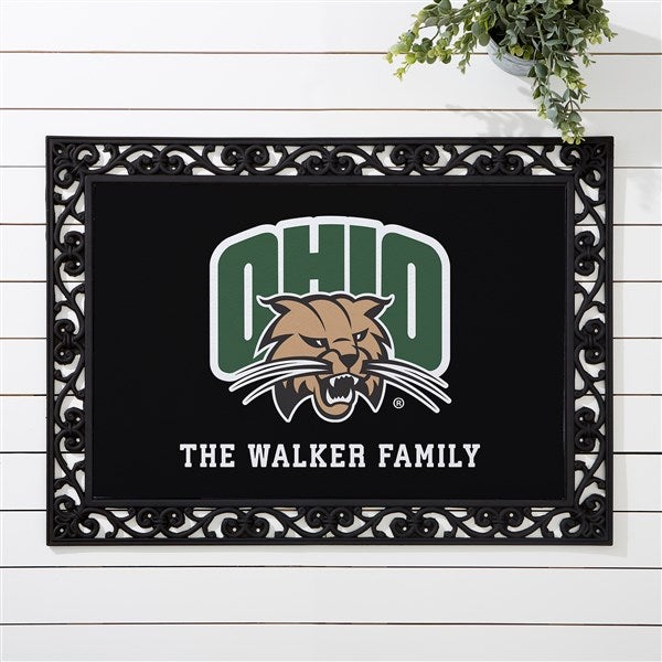 NCAA Ohio Bobcats Personalized Doormats - 33775