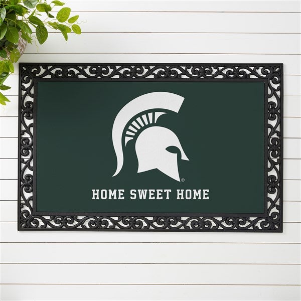 NCAA Michigan State Spartans Personalized Doormats - 33779