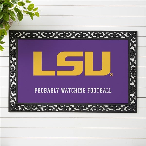 NCAA LSU Tigers Personalized Doormats - 33789