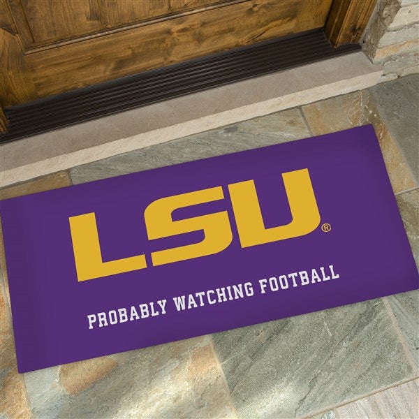 NCAA LSU Tigers Personalized Doormats - 33789