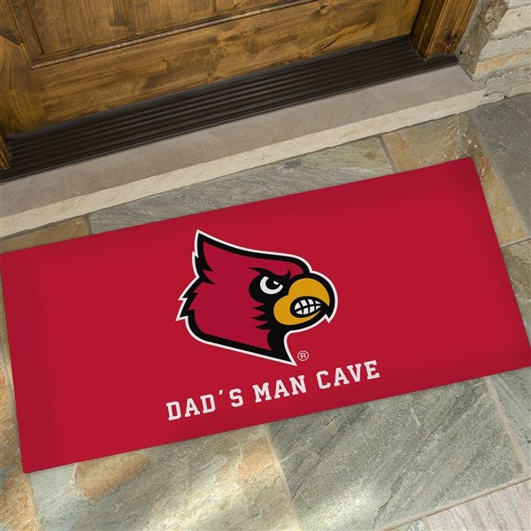 louisville cardinals man cave sign