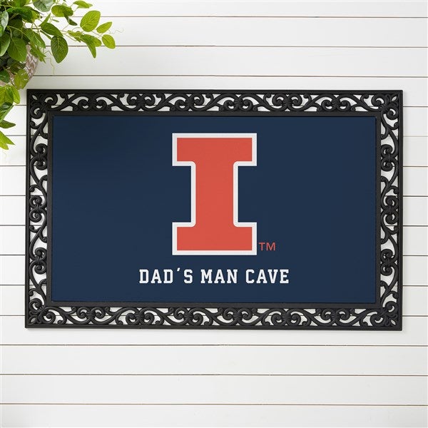 NCAA Illinois Fighting Illini Personalized Doormats - 33792