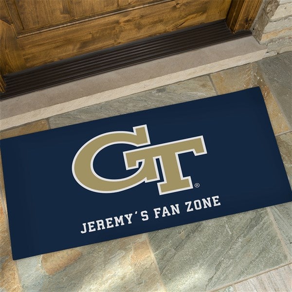 NCAA Georgia Tech Yellow Jackets Personalized Doormats - 33793