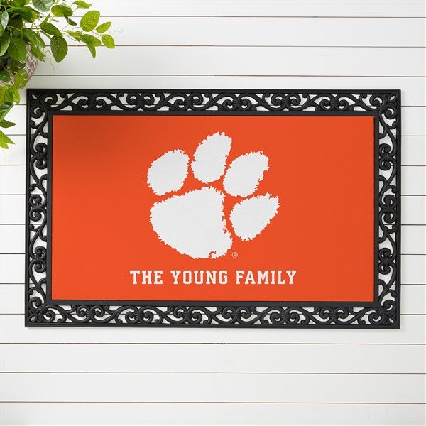 NCAA Clemson Tigers Personalized Doormats  - 33805