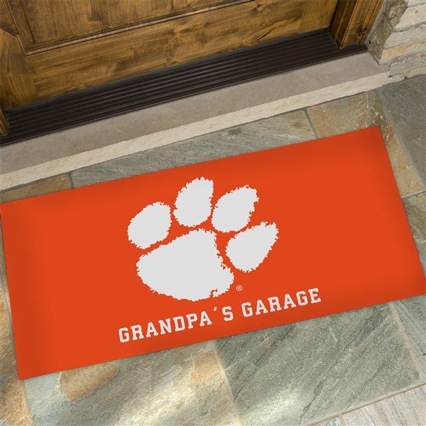 NCAA Clemson Tigers Personalized Doormats  - 33805