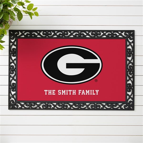 NCAA Georgia Bulldogs Personalized Doormats - 33806