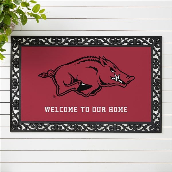 NCAA Arkansas Razorbacks Personalized Doormats - 33807