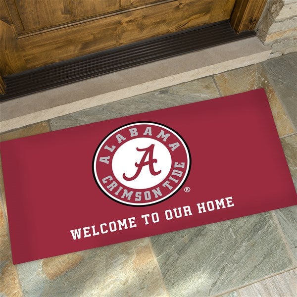 NCAA Alabama Crimson Tide Personalized Doormats - 33809