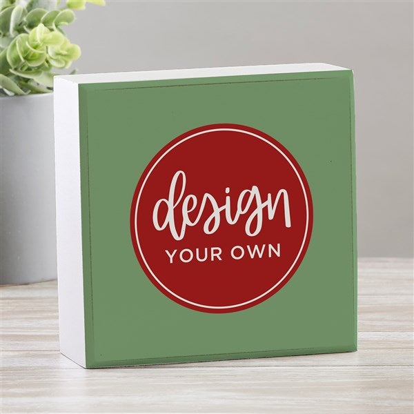 Design Your Own Personalized Shelf Block  - 33908