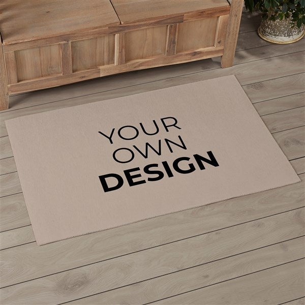 Design Your Own Personalized 2.5’ x 4’ Area Rug  - 33964