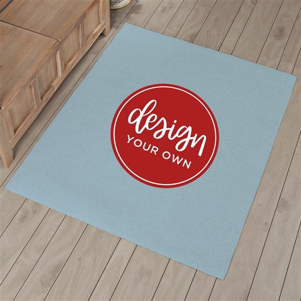 Design Your Own Personalized 48&quot; x 60&quot; Area Rug  - 33965