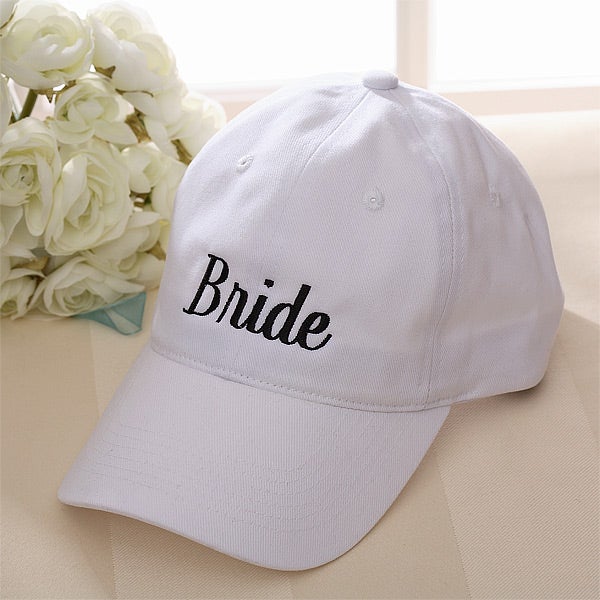 Personalized Wedding Party Embroidered Hat - 3397