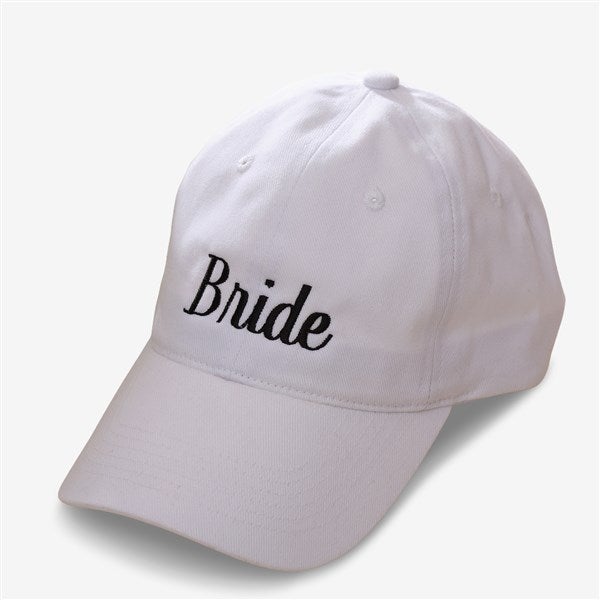 Personalized Wedding Party Embroidered Hat - 3397