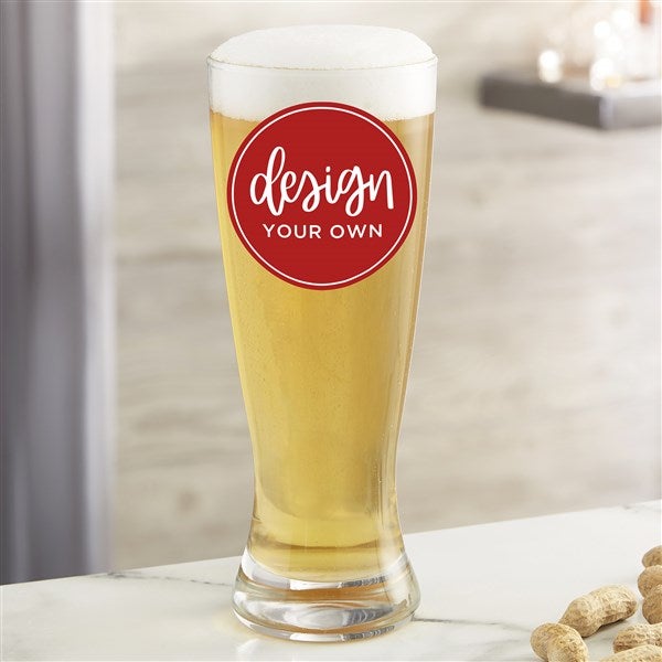 Design Your Own Personalized 23 oz. Pilsner Glass  - 33982