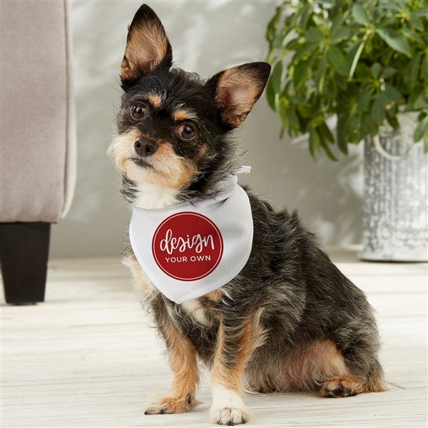 Design Your Own Personalized Small Dog Bandana  - 33987