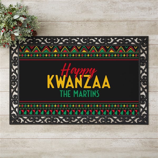 Kwanzaa Personalized Doormats  - 33999