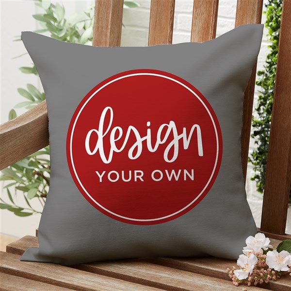 Design Your Own Personalized 16x16 Outdoor Throw Pillow - 34016