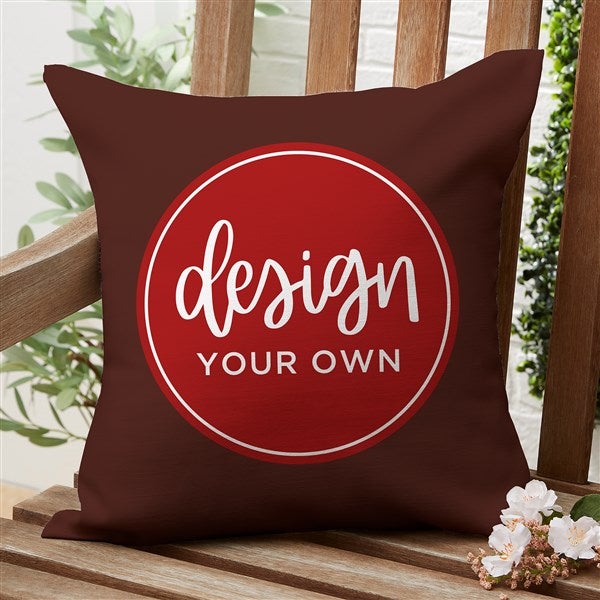 Design Your Own Personalized 16x16 Outdoor Throw Pillow - 34016