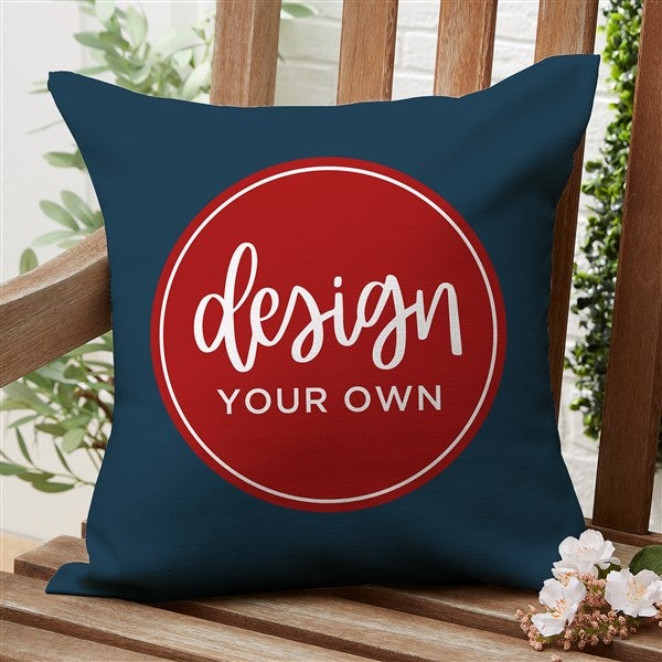 Design Your Own Personalized 16x16 Outdoor Throw Pillow - 34016