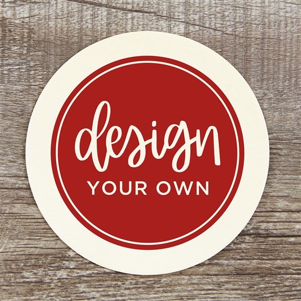 Design Your Own Personalized Paper Coasters - 34048