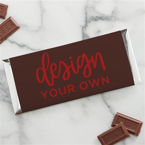 Design Your Own Personalized Candy Bar Wrappers Brown