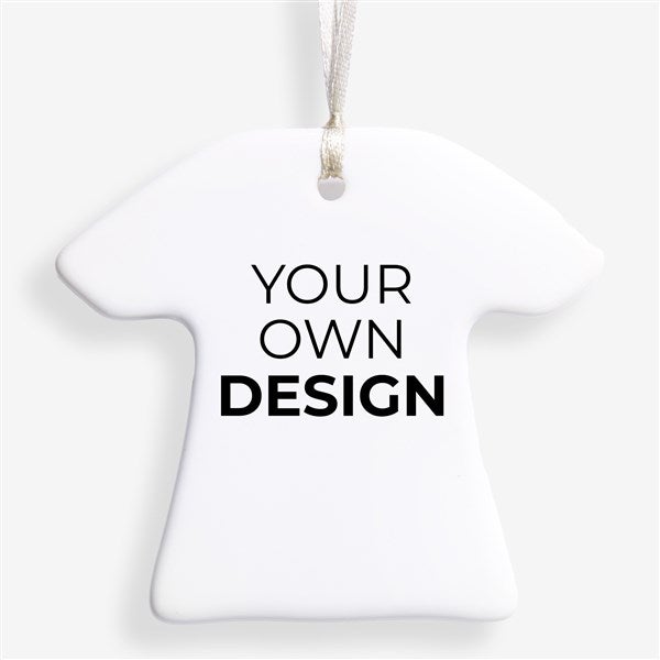 Design Your Own Personalized T-Shirt Ornament - 34067