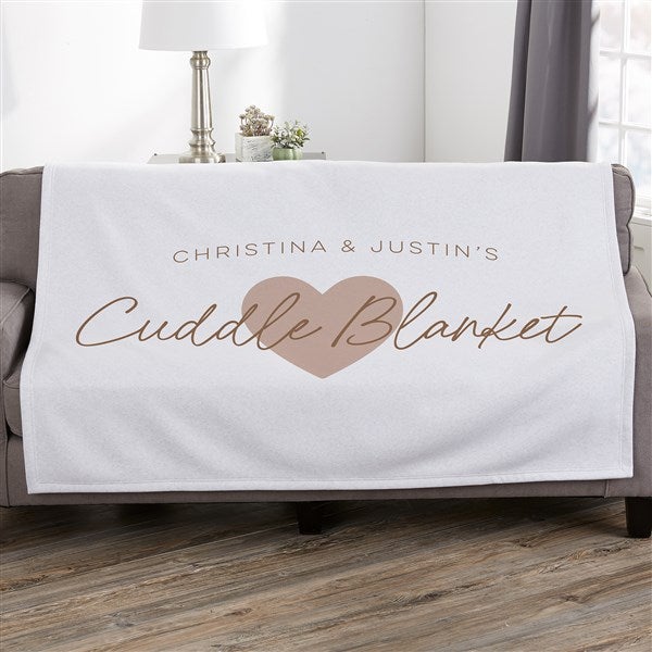 Snuggle Together Personalized Blankets - 34104