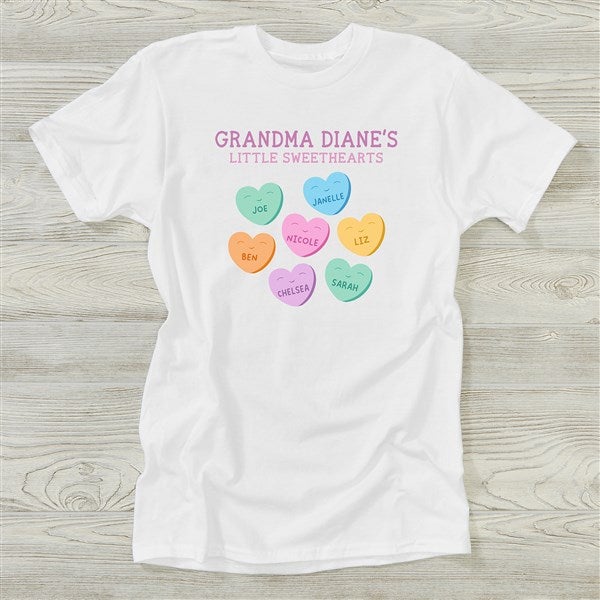 Grandma's Sweethearts Personalized Ladies Shirts - 34109