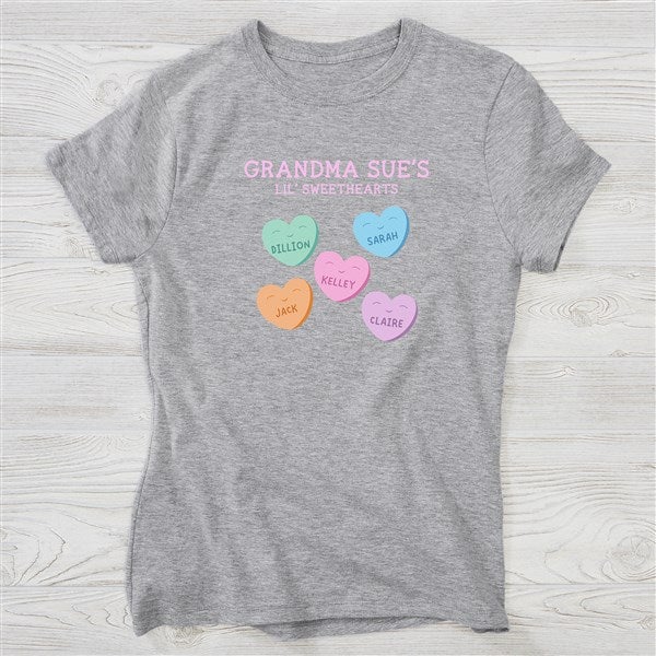 Grandma's Sweethearts Personalized Ladies Shirts - 34109