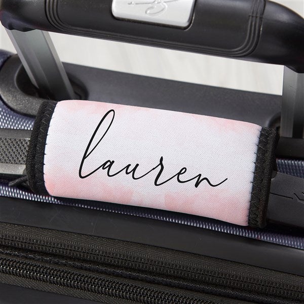 CUSTOM NAME LUGGAGE HANDLE WRAP