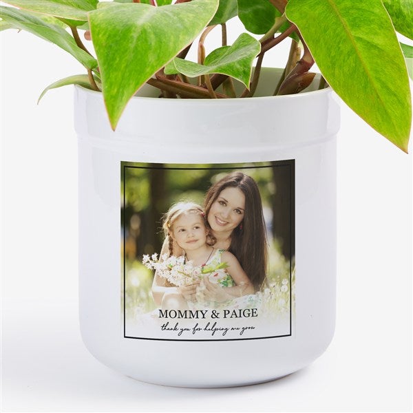 Photo & Message For Her Personalized Outdoor Flower Pot  - 34162