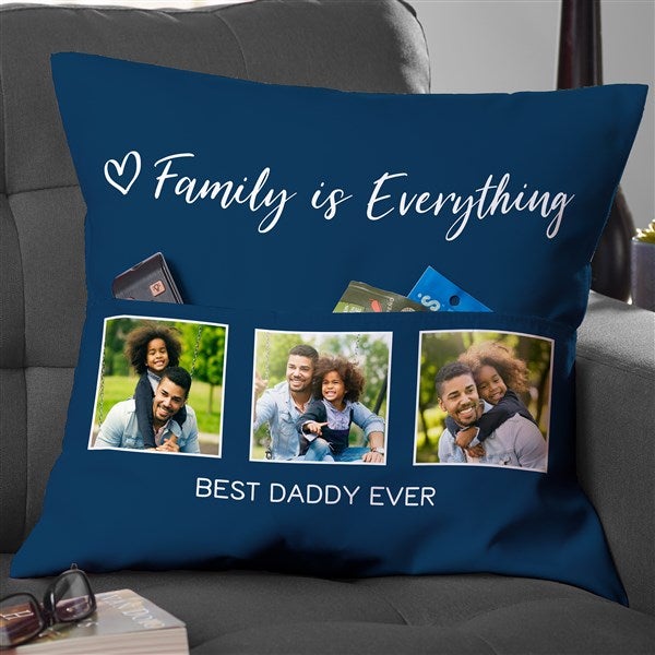 For Him Photo Personalized Pocket Pillow - 34175