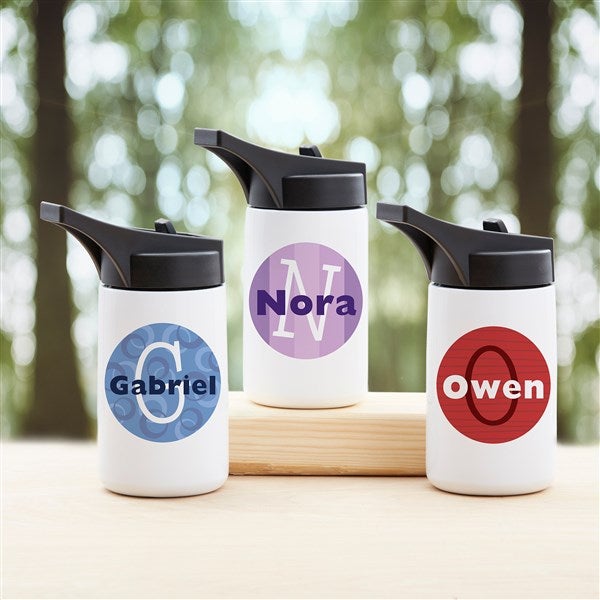 Just Me Personalized Double-Wall Vacuum Insulated Water Bottle - 34245