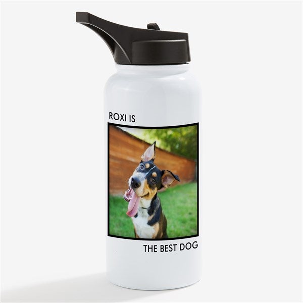 Picture Perfect Personalized Photo Double-Wall Vacuum Insulated Water Bottle - 34246