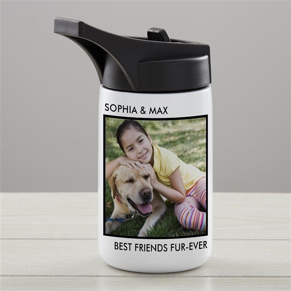 Picture Perfect Personalized Photo Double-Wall Vacuum Insulated Water Bottle - 34246