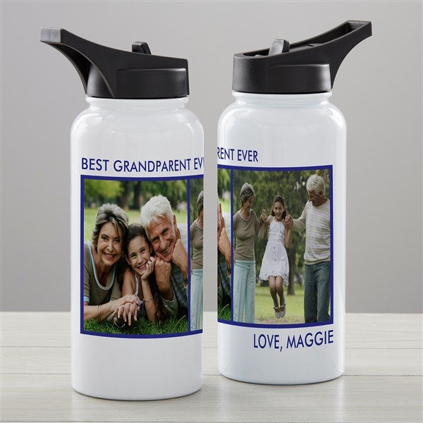 Picture Perfect Personalized Photo Double-Wall Vacuum Insulated Water Bottle - 34246