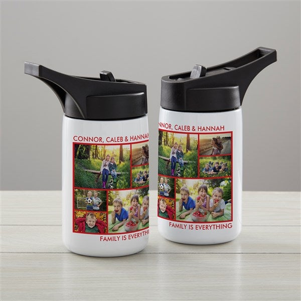 Picture Perfect Personalized Photo Double-Wall Vacuum Insulated Water Bottle - 34246